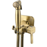 Гигиенический душ Lemark Solo с гигиеническим набором, встраиваемый (LM7165B)