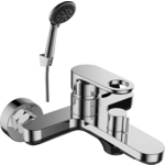 Смеситель для ванны Rossinka Silvermix с душем, хром (RS33-31)
