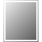 Зеркало BelBagno Spc-Grt 50х60 с подсветкой, кнопочный выключатель (SPC-GRT-500-600-LED-BTN)