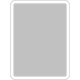 Зеркало BelBagno Spc-Mar 60х80 с подсветкой, кнопочный выключатель (SPC-MAR-600-800-LED-BTN)