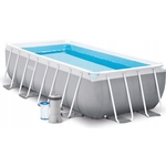 Каркасный бассейн Intex 26788 Prism Frame 400х200х100см, 6836л, фил.-насос 2006л/ч, лестница