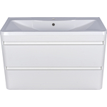 Тумба под раковину Style line Атлантика Люкс 100 подвесная, антискрейч (СС-00000693)