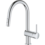 Смеситель для кухни Grohe Minta с выдвижным изливом (32321002)