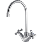 Смеситель для кухни Kaiser Carlson с гайкой, хром (11043)