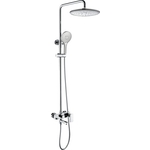 Душевая система Bravat Riffle со смесителем, хром (F6336370CP-A-RUS)