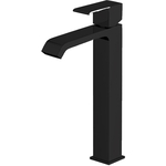 Смеситель для раковины Cezares Porta высокий черный матовый (PORTA-LC-NOP)