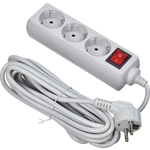 Сетевой фильтр Buro 300SL-5-G 5м (3 розетки) серый