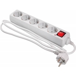 Сетевой фильтр Buro 500SL-1.5-G 1.5м (5 розеток) серый