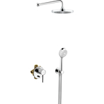 Душевая система Kludi Bozz со смесителем, хром (386300576)