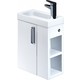 Тумба под раковину IDDIS Torr 40 белый, левая (TOR40WRi95)