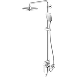 Душевая система Bravat Source со смесителем, хром (F6173218CP-A-ENG)
