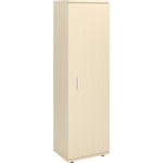 Шкаф-колонка Виско Консул дуб шамони светлый с выдвижной штангой для одежды