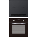 Встраиваемый комплект MAUNFELD EVI.594.FL2(S)-GR + EOEM.589B