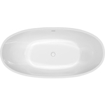 Акриловая ванна Abber 165x80 отдельностоящая (AB9207)