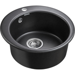 Кухонная мойка Paulmark Gelegen черный (PM404800-BL)