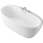 Акриловая ванна BelBagno 170x80 слив-перелив хром (BB404-1700-800)