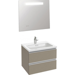 Мебель для ванной Jacob Delafon Vox 80 серая кожа