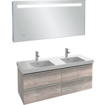 Мебель для ванной Jacob Delafon Odeon Up 140 серый дуб