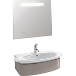 Мебель для ванной Jacob Delafon Presquile 100 серый титан, 1 ящик