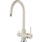 Смеситель для кухни Paulmark Essen под фильтр, бежевый (Es213211-328)