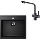 Кухонная мойка и смеситель Ulgran U-104 Kaiser Decor под фильтр (U-104-308, 40144-2)