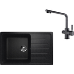 Кухонная мойка и смеситель Ulgran U-400 Kaiser Decor под фильтр (U-400-308, 40144-2)