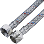 Подводка для воды СТМ в стальной оплетке, 1/2 гайка/штуцер, 200 см (CWFHM200)