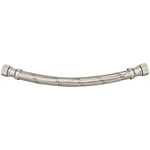 Подводка для воды СТМ ГИГАНТ в стальной оплетке, 1/2 гайка/гайка, 30 см (CWGGF030)