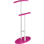 Вешалка костюмная Мебелик Галант 356 белый, розовый (П0003391)