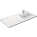 Раковина мебельная Акватон Лондри 120 правая, белая (1A72243KLH010)
