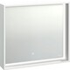 Зеркало Cersanit Louna 80 с подсветкой, белое (SP-LU-LOU80-Os)