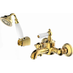 Смеситель для ванны Bravat Art с лейкой, бронза (F675109U-B1-RUS)