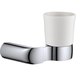 Держатель стакана Rush Flores одинарный, хром (FL08310)