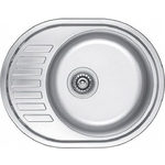 Кухонная мойка Kaiser KSS-5745L левая, нержавеющая сталь (KSS-5745L)