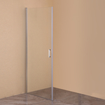 Дверь душевого уголка Orange E05 90x190 стекло прозрачное, профиль хром (E05-090TCR)