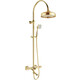 Душевая система Kaiser Aria с термостатом, золото (03182-3)