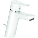 Смеситель для раковины Kludi Pure&Easy с донным клапаном, белый (372909165)