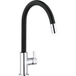 Смеситель для кухни Kludi Bingo Star XS с выдвижным изливом, черный матовый (468518778)