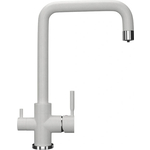 Смеситель для кухни Ulgran U-019 для подключения фильтра, молочный (U-019-341)