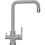 Смеситель для кухни Ulgran U-019 для подключения фильтра, серый (U-019-310)