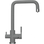Смеситель для кухни Ulgran U-019 для подключения фильтра, темно-серый (U-019-309)