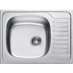 Кухонная мойка Kaiser Classic KSS-6550L левая, нержавеющая сталь (KSS-6550L)