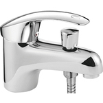 Смеситель для раковины Fashun с ручным душем, хром (A1221)