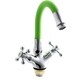 Смеситель для кухни Fashun зеленый/хром (A4419-B7261)