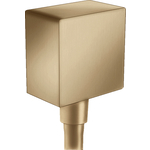 Шланговое подключение Hansgrohe FixFit Wall Square бронза (26455140)