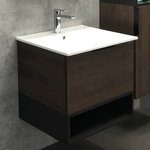 Мебель для ванной Comforty Франкфурт 60 дуб шоколадный