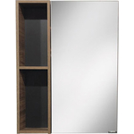 Зеркало-шкаф Comforty Штутгарт 60 дуб темно-коричневый (00004151036)