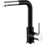 Смеситель для кухни Paulmark Kassel черный под камень (Ka214311-308)