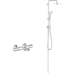 Термостат для ванны Grohe Grohtherm 800 с душевым гарнитуром, хром (34567000, 27389002)