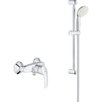 Смеситель для душа Grohe Eurosmart New с душевым гарнитуром, хром (33555002, 27853001)